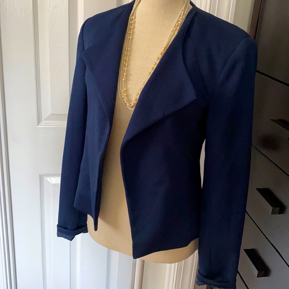 Suzy Shier Navy Blazer